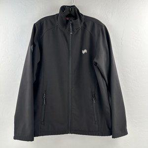 Lyft‎ 1K Rides Men's Softshell Jacket Fleece Lined Black M Pockets